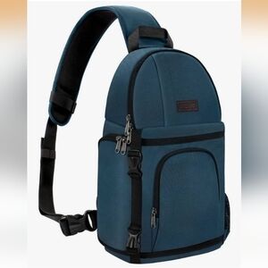 MOSISO Camera Sling Bag, DSLR/SLR/Mirrorless Camera Case Shockproof Photography